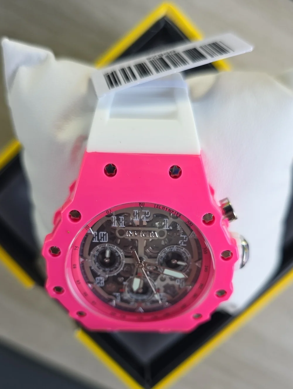 368.  Invicta Racing Apexium Unisex Watch - 41mm, White (69624)